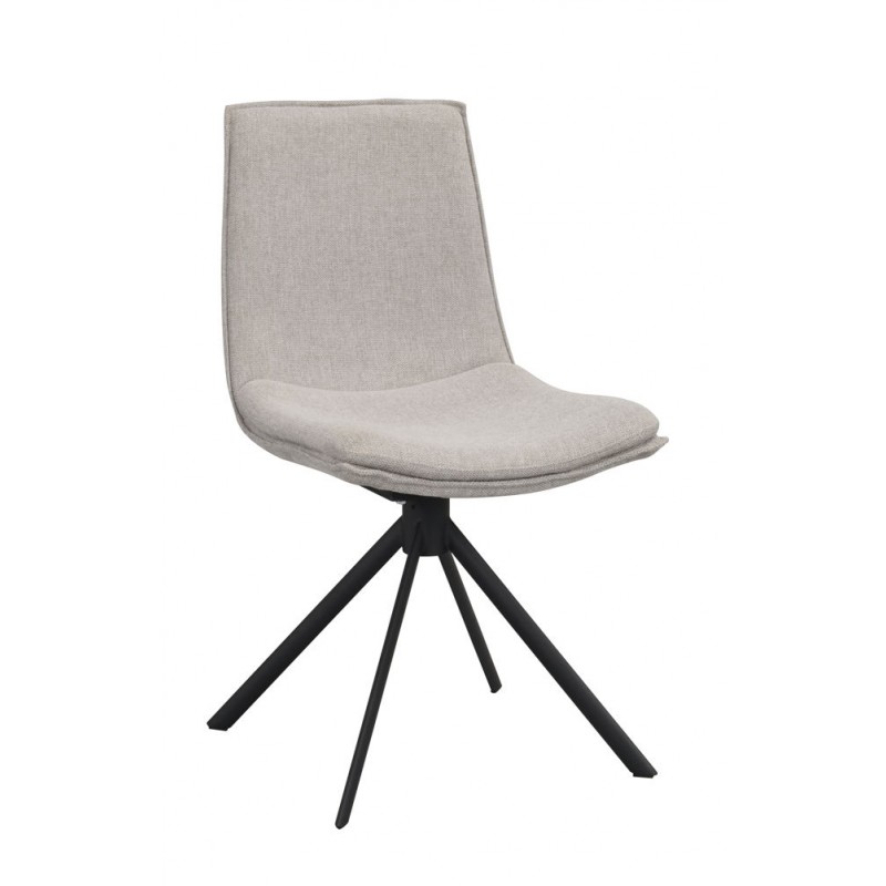 RO Lowell Swivel Chair Grey/Black